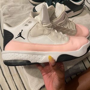 Pink Jordan shoes